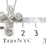 Bezel Diamond Cross Crucifix 40797 - Image 8