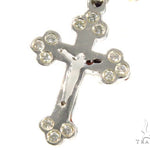 Bezel Diamond Cross Crucifix 44518 - Image 3