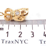 Bezel Diamond Crown Skull Pendant 34380 - Image 12