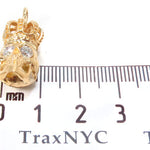 Bezel Diamond Crown Skull Pendant 34380 - Image 11