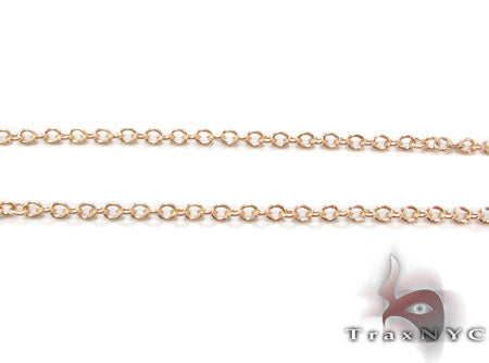 Bezel Diamond Necklace 33414 - Image 6