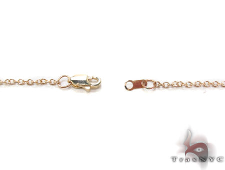 Bezel Diamond Necklace 33414 - Image 9