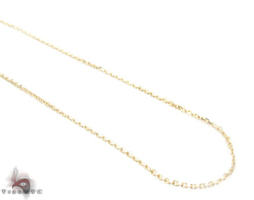 Bezel Diamond Necklace 34422 - Image 5