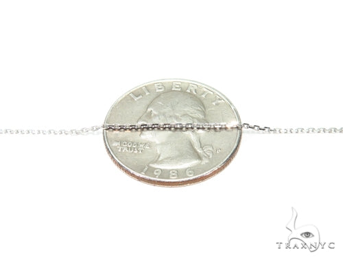 Bezel Diamond Necklace 40924 - Image 6