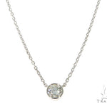 Bezel Diamond Necklace 45416 - Image 1