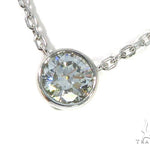 Bezel Diamond Necklace 45416 - Image 3