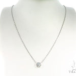 Bezel Diamond Necklace 45416 - Image 6
