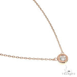 Bezel Diamond Necklace 66679 - Image 2