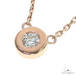 Bezel Diamond Necklace 66679 - Image 4