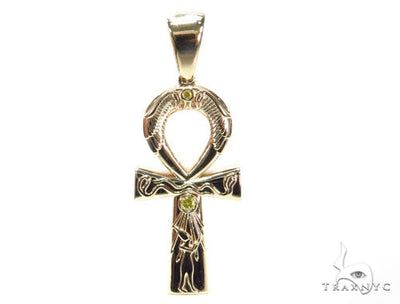 Egyptian Cross Crucifix Ankh Pendant  41214 - Image 1