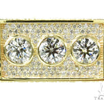 Bezel Custom Diamond Pinky Ring 36937 - Image 3