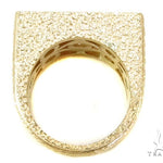 Bezel Custom Diamond Pinky Ring 36937 - Image 7