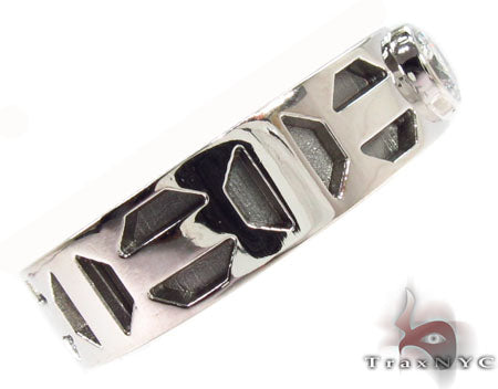 Bezel Diamond Platinum Ring, photo 4 of 7