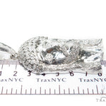 Bezel Diamond Silver Jesus Piece 40828 - Image 6