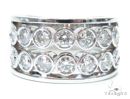 Bezel Diamond Wedding Band 40773 - Image 2