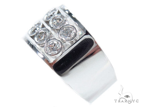 Bezel Diamond Wedding Band 40773 - Image 4