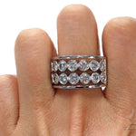 Bezel Diamond Wedding Band 40773 - Image 8