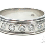 Bezel Diamond Wedding Band 41213 - Image 2