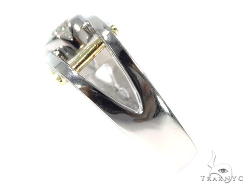 Bezel Diamond Wedding Ring 44895 - Image 4