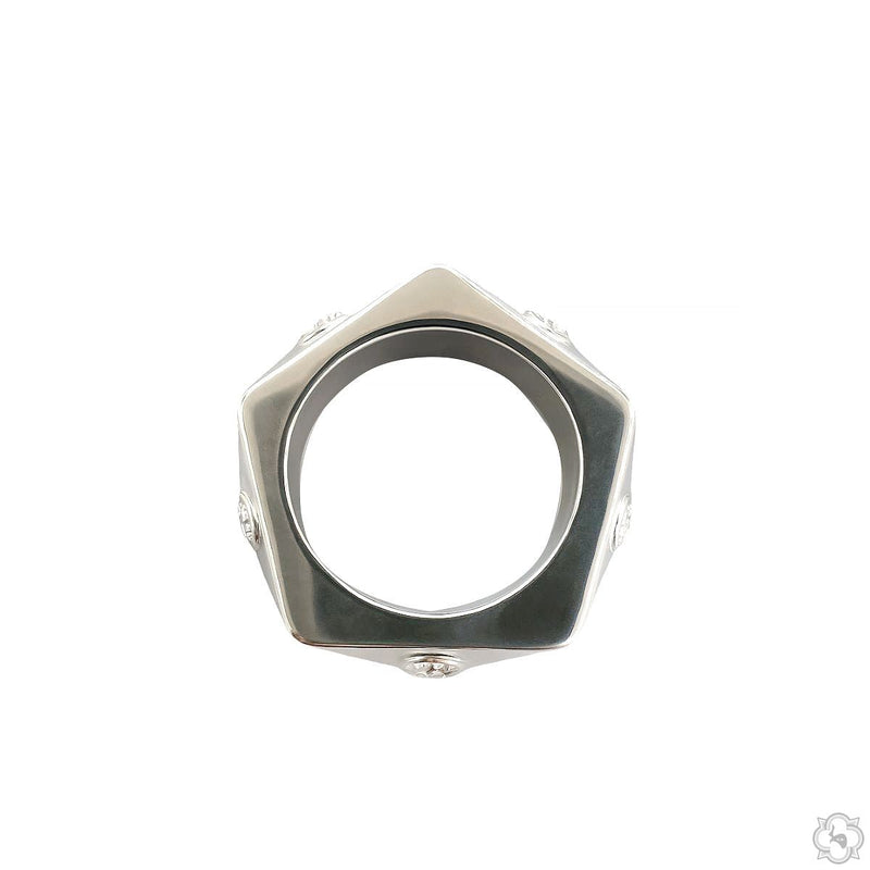 Bezel Lab-Grown Diamond Eternity Ring, photo 3 of 4
