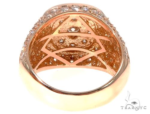 Bezel Solitaire Trickle Ring 64687 - Image 6