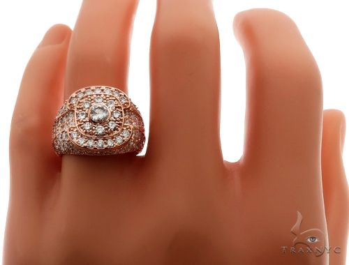 Bezel Solitaire Trickle Ring 64687 - Image 8