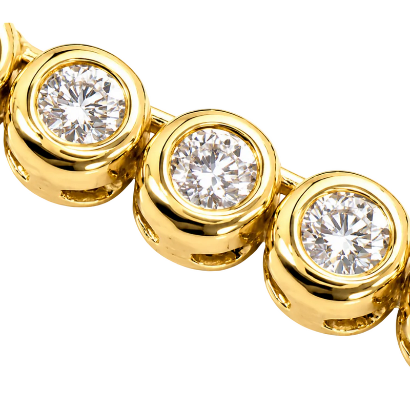 Bezel Diamond Chain 28 Inches 5mm 34969