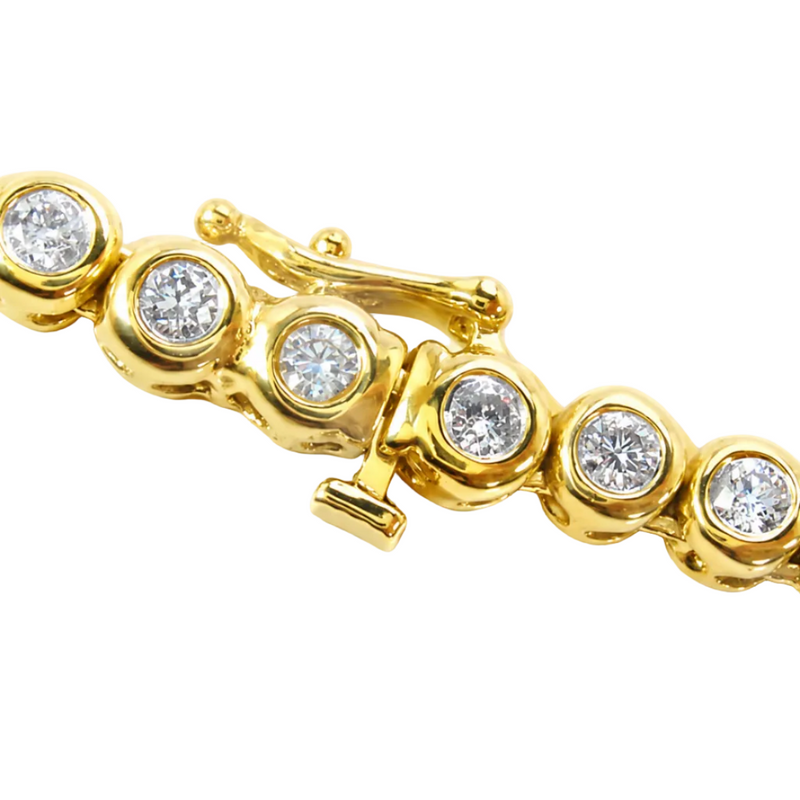 Bezel Diamond Chain 28 Inches 5mm 34969