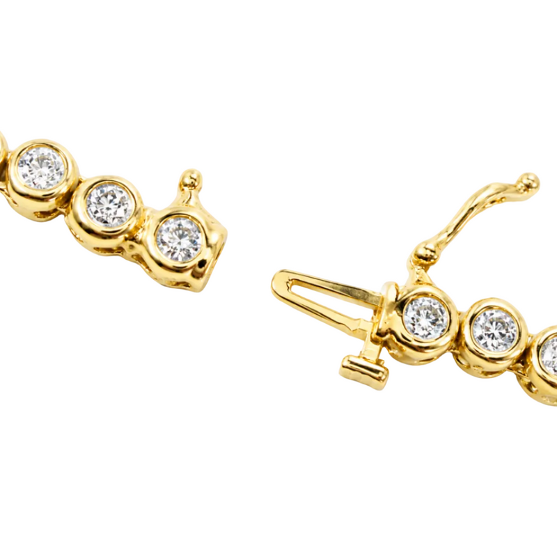 Bezel Diamond Chain 28 Inches 5mm 34969