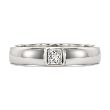 Bezel Diamond Ring
