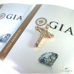 Big Ben 50 Pointer Gia Certificated Diamond Cross Pendant 68036 - Image 5