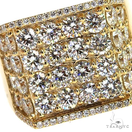 14K Gold Avalanche Lab-Grown Diamond Ring, photo 3 of 6
