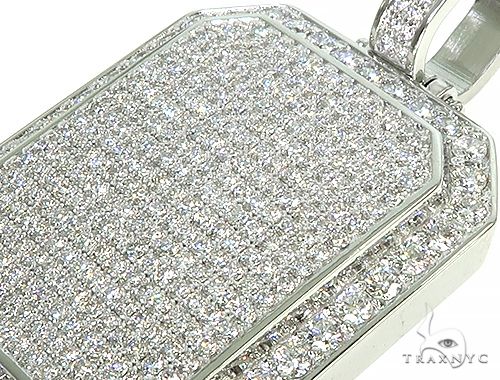 Big Size Custom Diamond Charm Pendant 66013 - Image 4