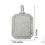 Big Size Custom Diamond Charm Pendant 66013 - Image 6
