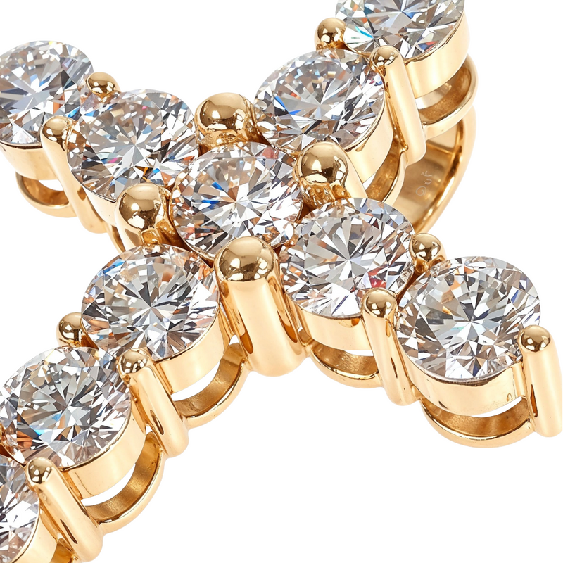 Big Ben 50 Pointer Gia Certificated Diamond Cross Pendant 68036