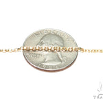 Cable Gold Chain 18 Inches 1mm   40913 - Image 3