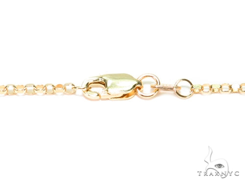 Cable Gold Chain 18 Inches 1mm   40913 - Image 4