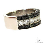 Black And White Diamond Ring 67866 - Image 3