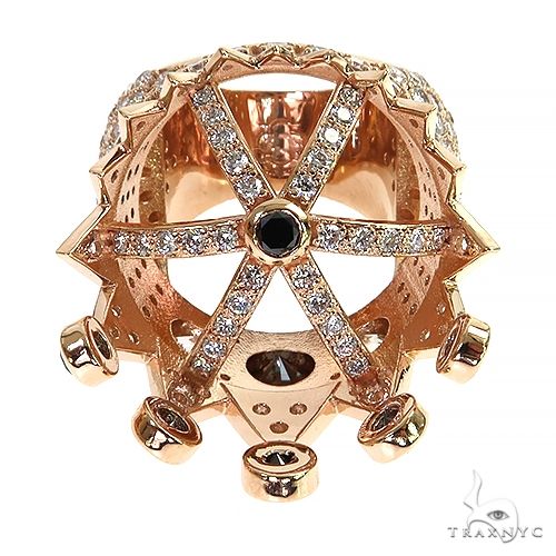 Black Diamond Recreated  Tupac Crown Ring 69131 - Image 4