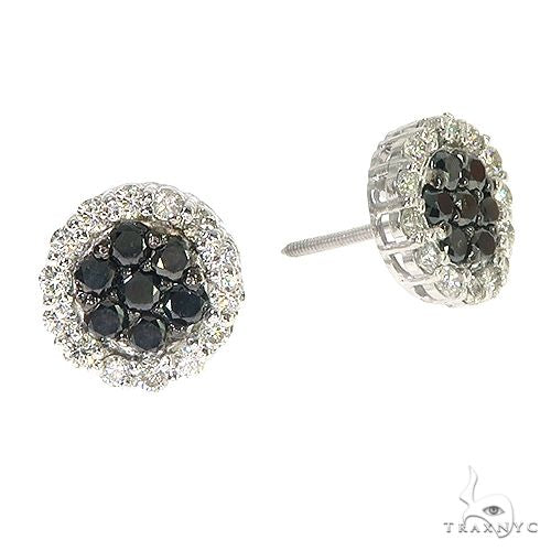14K Gold Black Diamond Bundle Earrings, photo 2 of 4
