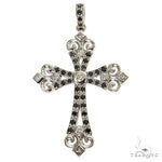 Black Diamond Cross Pendant 68867 - Image 1