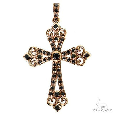 Black Diamond Celestial Cross Pendant 68860 - Image 1