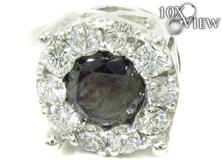 Black Diamond Earrings 28962 - Image 3