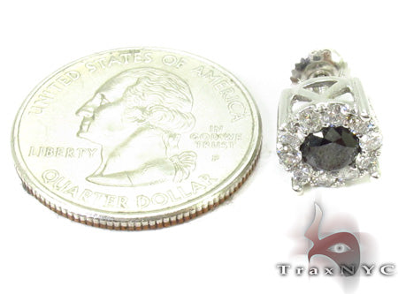 Black Diamond Earrings 28962 - Image 5