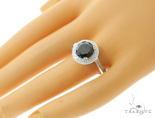 Black Diamond Halo Ring 56737 - Image 6