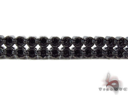 Black Diamond Prong Bracelet 30988 - Image 3