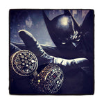 Black Diamond Silver Ring 34945 - Image 3