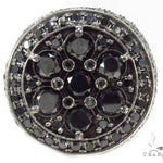 Black Diamond Silver Ring 34945 - Image 2