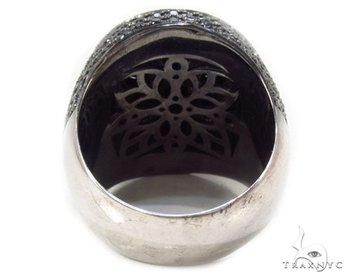 Black Diamond Silver Ring, photo 6 of 8