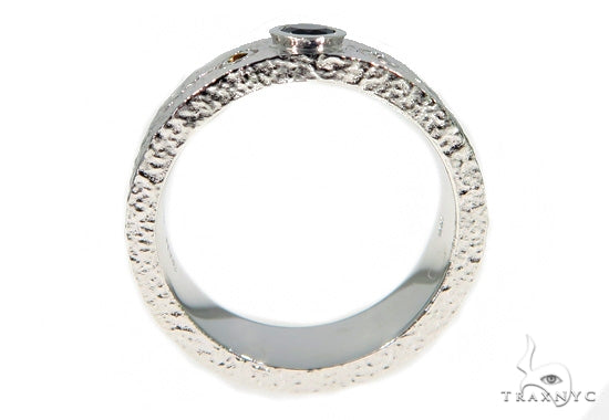 10K Gold 1.3 Ctw Black Diamond Topaz Couple Ring, view 6